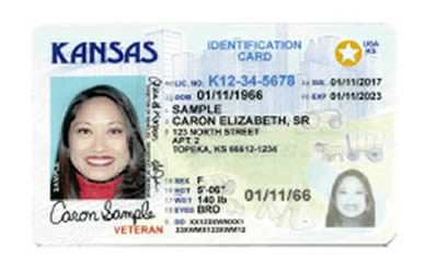 Image of Kansas driver's license